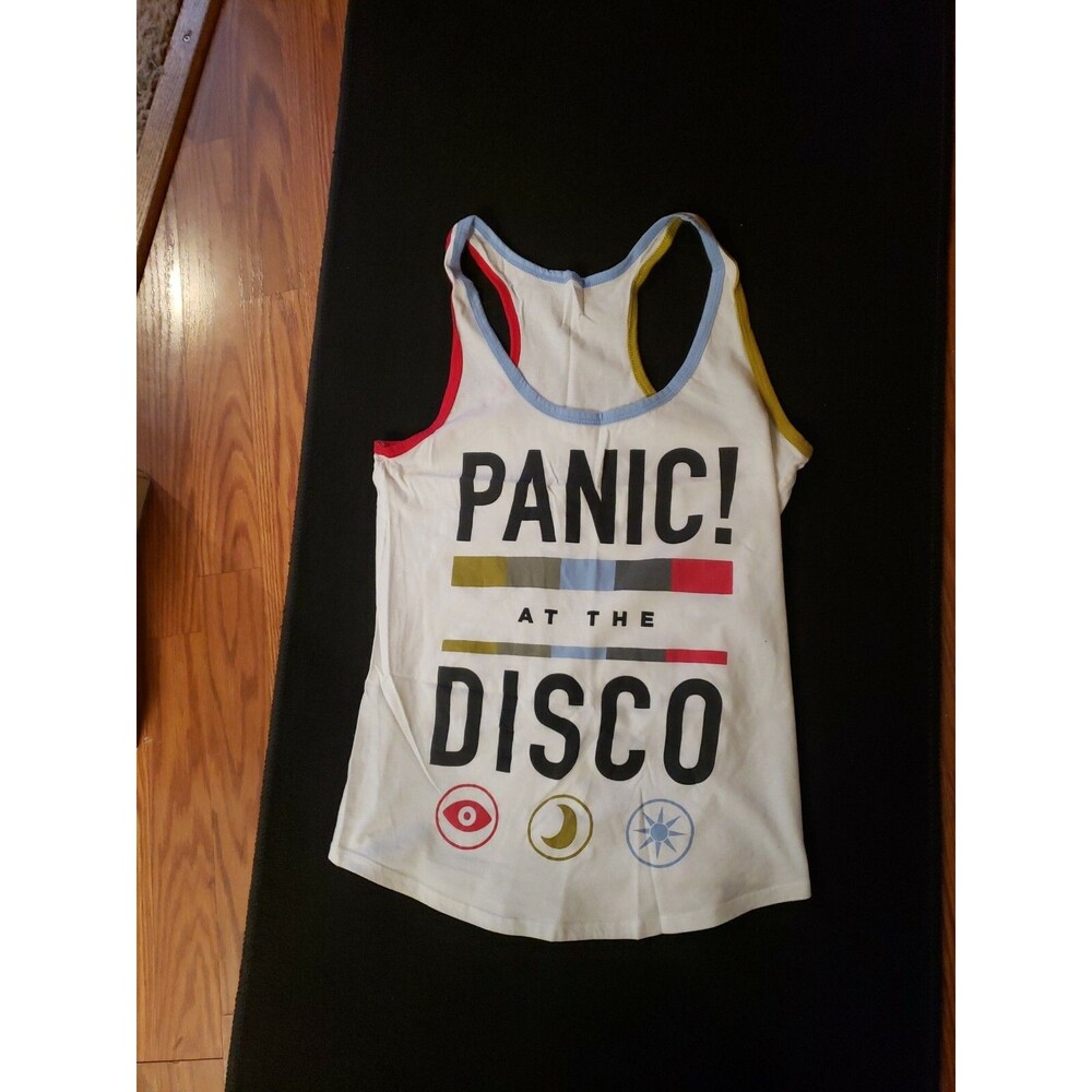 WOMAN'S/JUNIORS Panic At The Disco Tank Top Size:Medium *Excellent Condition*!